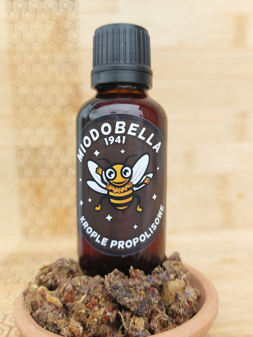 Krople propolisowe<br>(100% natural)