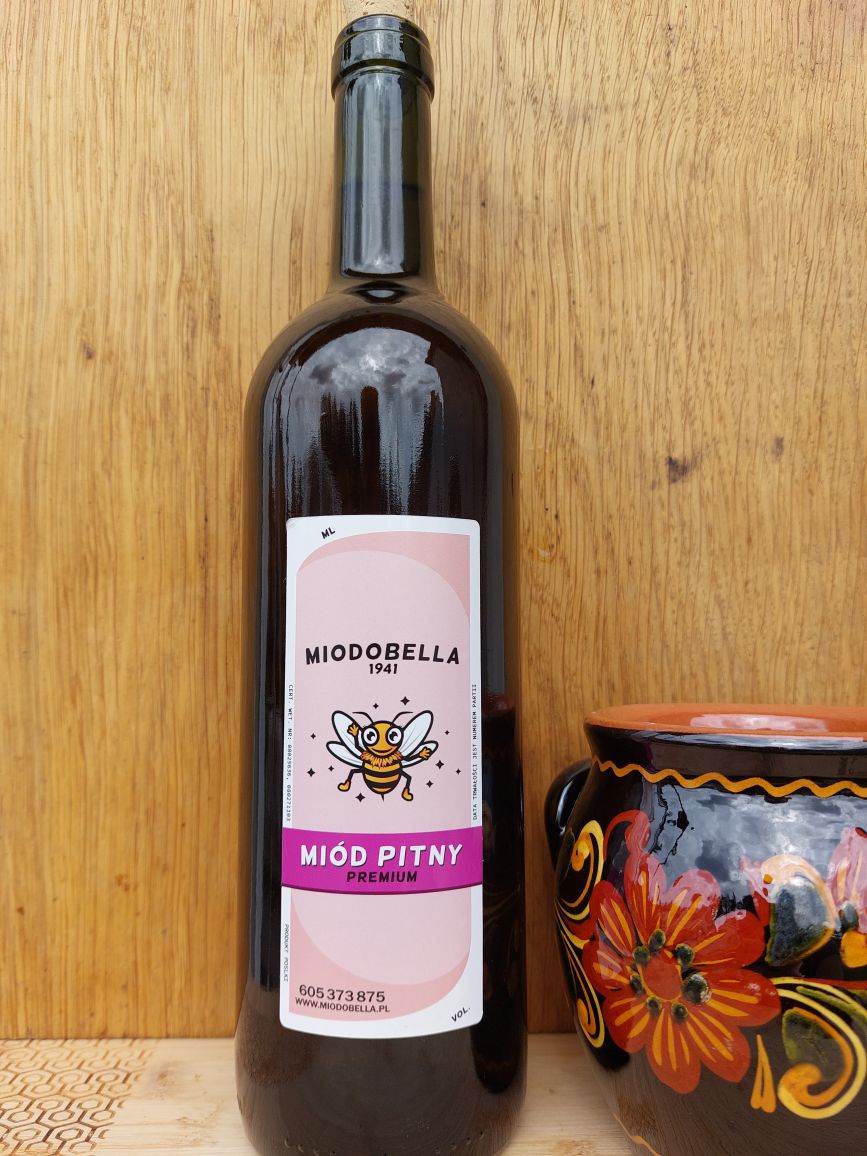 Miód pitny wrzosowy (100% natural)